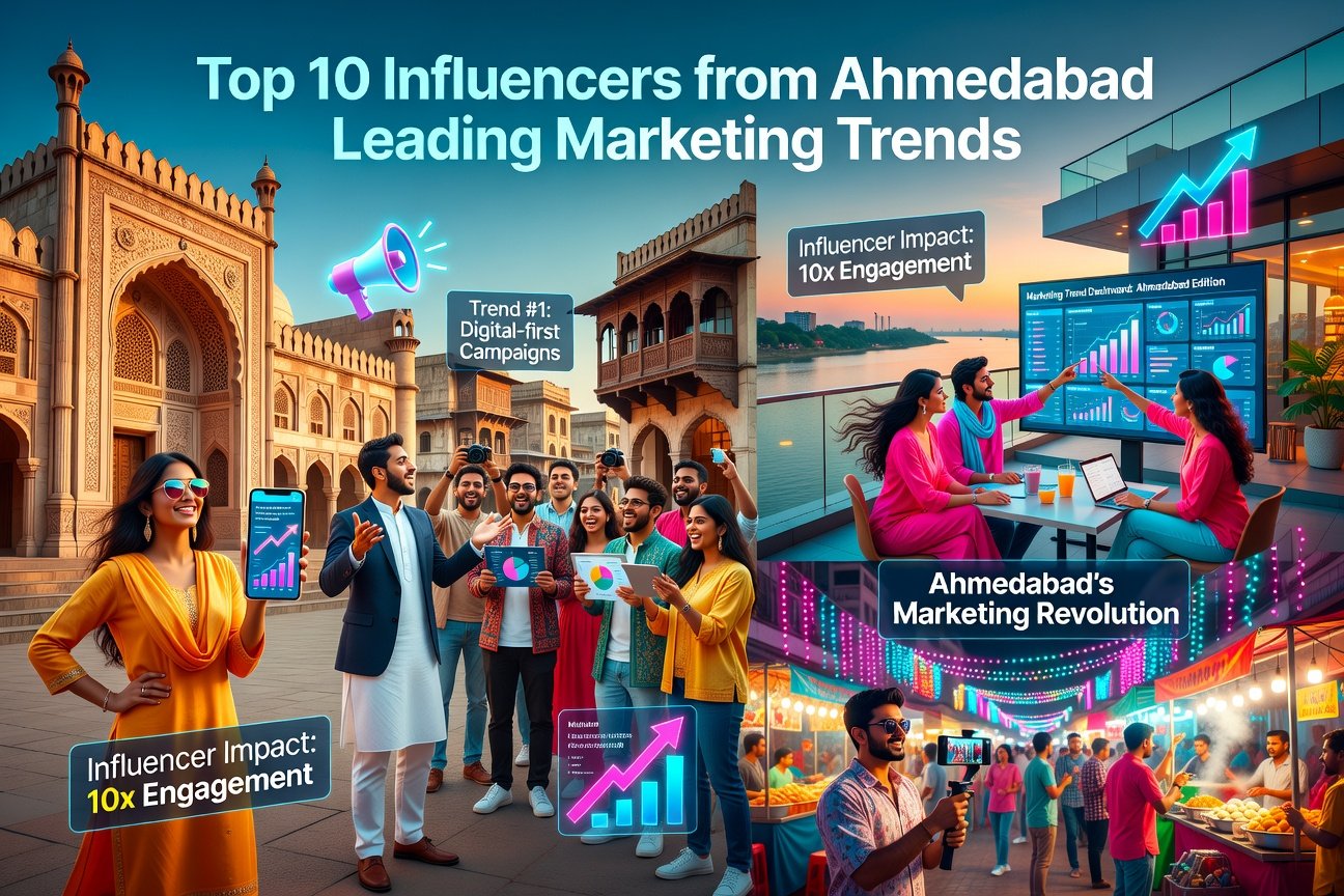 Top 10 Influencers from Ahmedabad Leading Marketing Trends