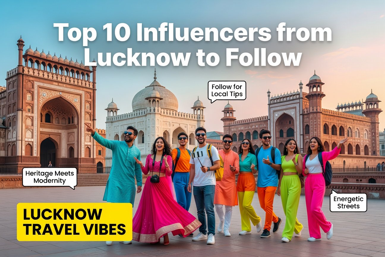 Top 10 Influencers from Lucknow to Follow