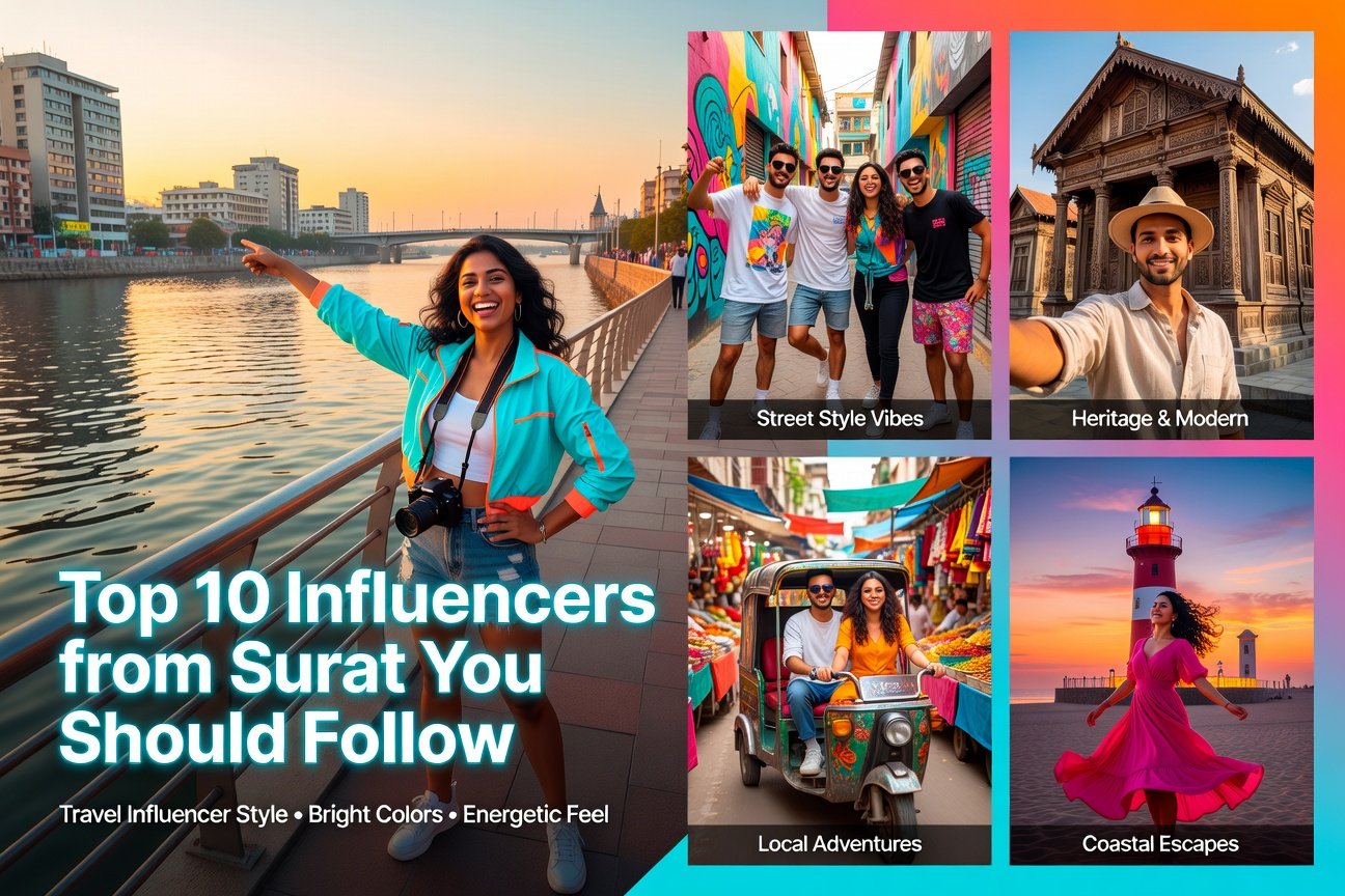 Top 10 Influencers from Surat You Should Follow