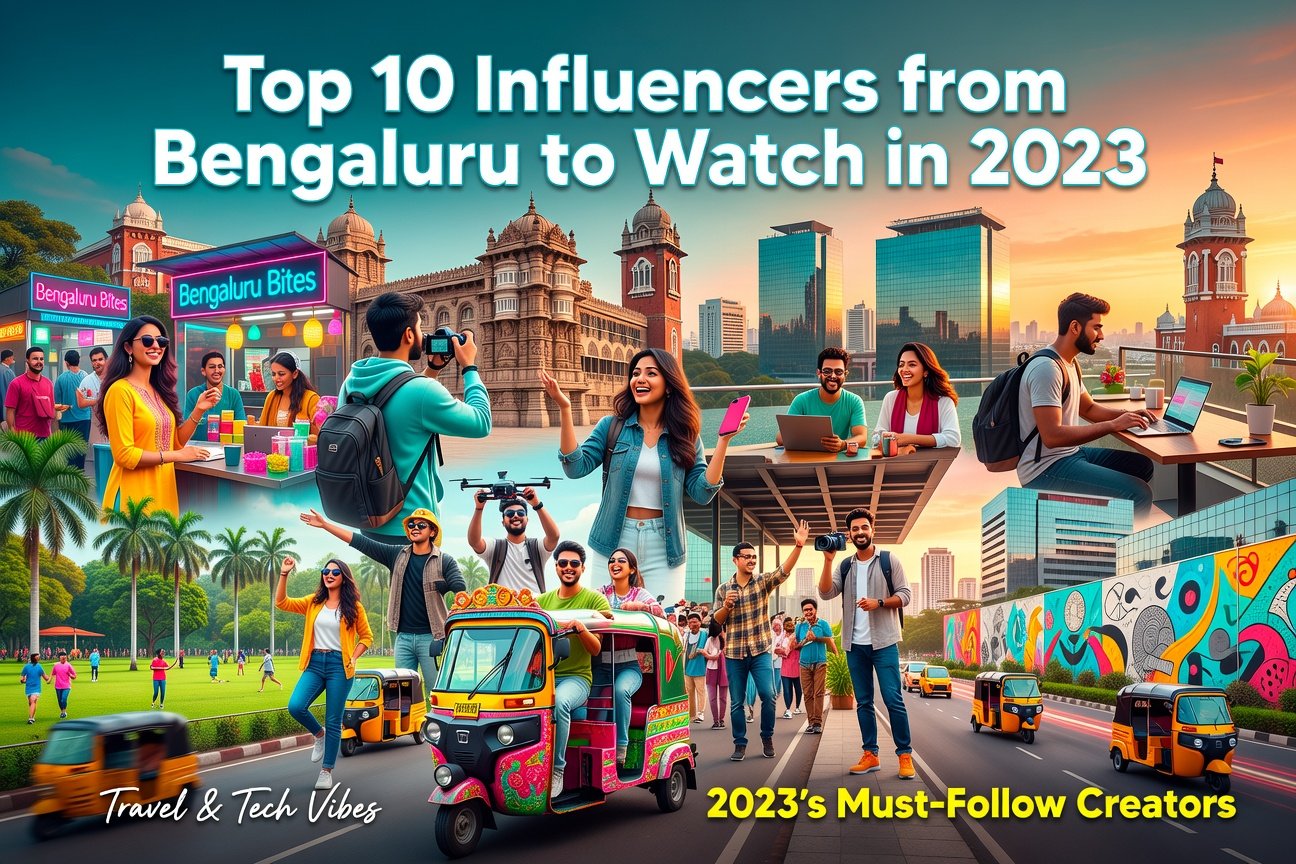 Top 10 Influencers from Bengaluru to Watch in 2023
