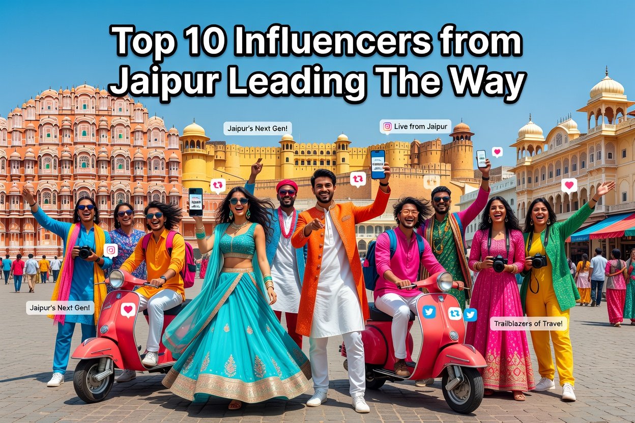 Top 10 Influencers from Jaipur Leading the Way