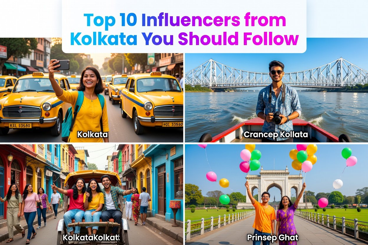 Top 10 Influencers from Kolkata You Should Follow