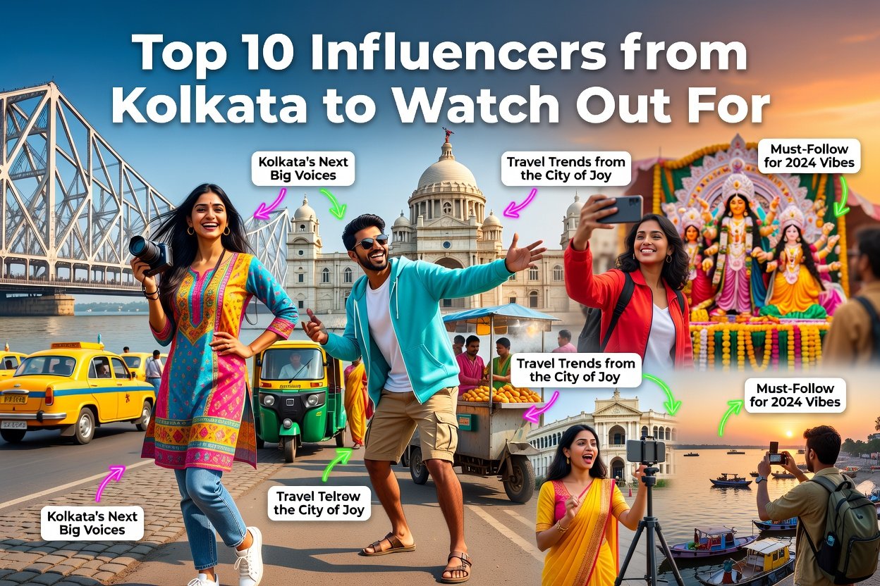 Top 10 Influencers from Kolkata to Watch Out For